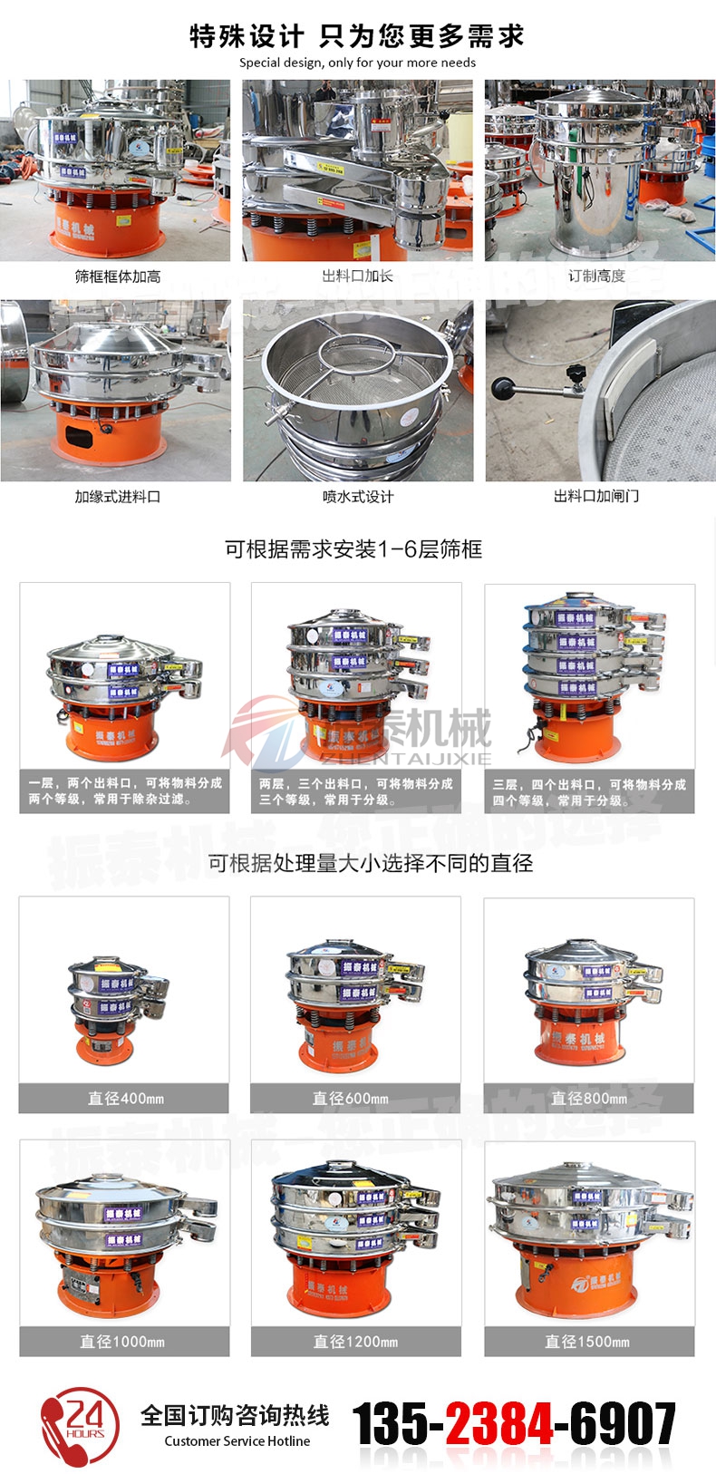 花粉振動(dòng)篩型號規(guī)格
